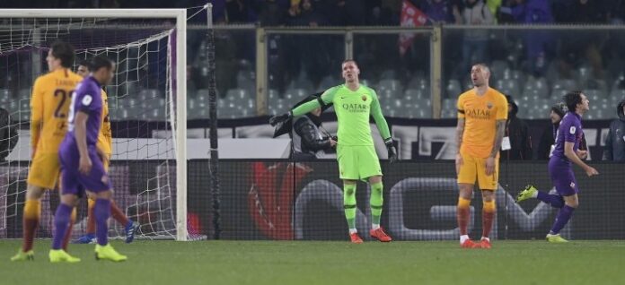 fiorentina roma olsen kolarov