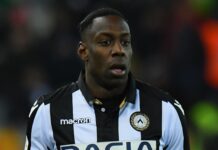 Udinese, Okaka: “Rispetto la Roma, se segno non esulto”