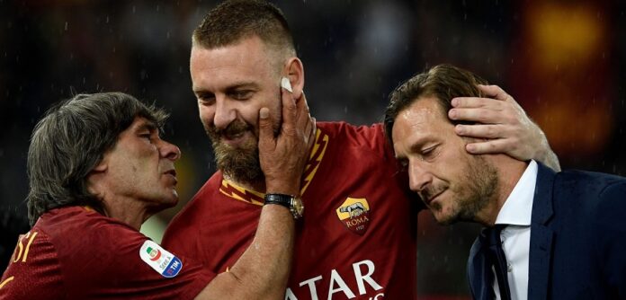 de rossi totti conti