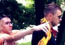 (LIVE!) Visite mediche a Villa Stuart per i nazionali: arrivati Dzeko e Nzonzi. I tifosi chiedono al bosniaco di restare, lui risponde: “Fatemi passare” (FOTO-VIDEO)