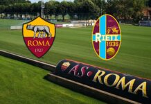 ROMA-RIETI: 7-0 (44′ Zaniolo, 47′ aut. Granata, 50′ Santon, 74′ Under, 82′ Florenzi, 85′, 88′ Schick)
