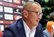 Conferenza ANDREAZZOLI: “Si vede già la mano di Fonseca. Dovremo sfruttare le difficoltà che avrà la Roma”