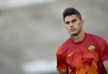 Perotti si ferma nella rifinitura: problema muscolare, salterà Roma-Genoa