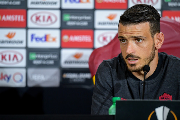 AS Roma, conferenza stampa di presentazione del match di Europa League Roma-Istanbul Basaksehir