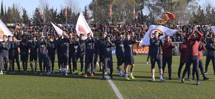 allenamento roma tre fontane