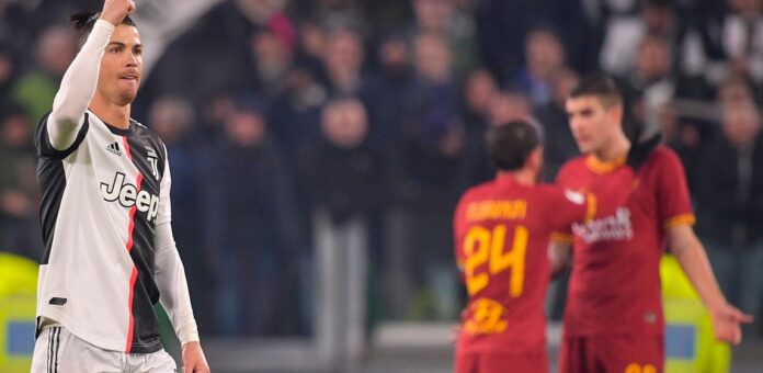 juventus-roma ronaldo