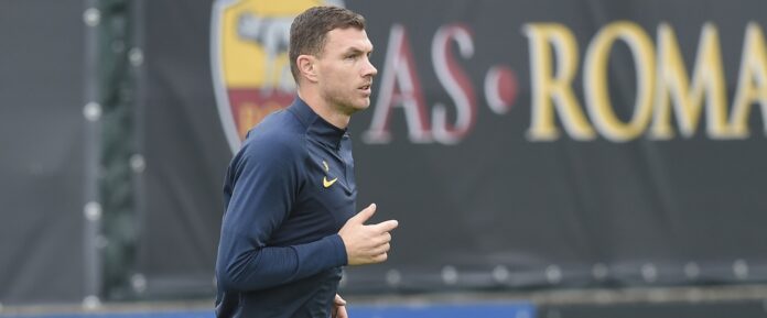 dzeko allenamento trigoria