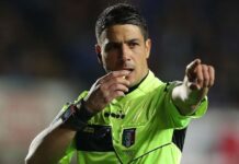 SASSUOLO-ROMA: arbitra Manganiello con Pezzuto al VAR