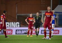 SAMPDORIA-ROMA 2-0, i voti dei quotidiani: non si salva nessuno, la disfatta è totale