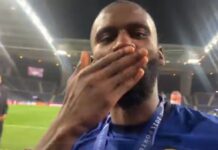 Rudiger cuore giallorosso. Grida “Forza Roma sempre” durante i festeggiamenti col Chelsea (VIDEO)