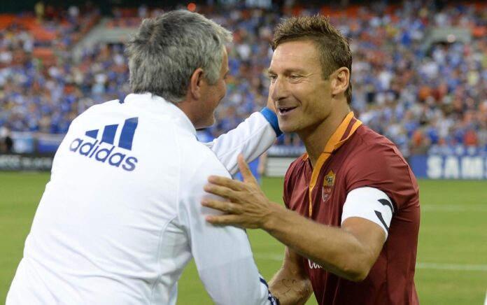 totti mourinho