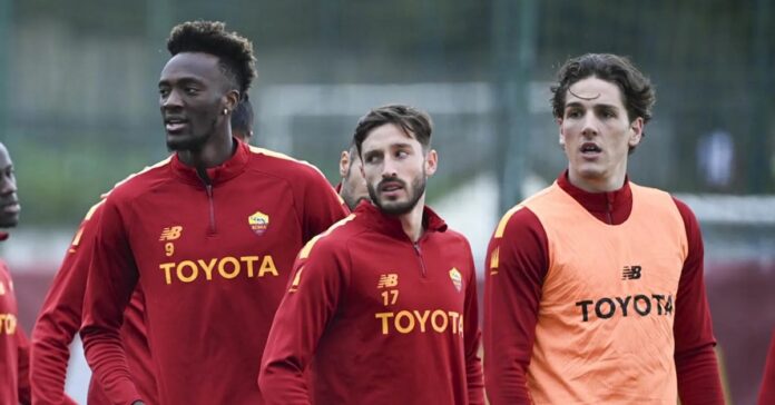 ALLENAMENTO ROMA ABRAHAM ZANIOLO