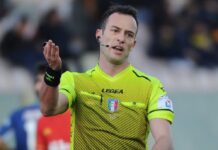 ROMA-COMO: arbitra Feliciani, Mazzoleni al VAR