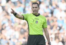 FIORENTINA-ROMA: arbitra Colombo, Chiffi al VAR