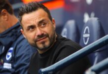 De Zerbi: “Tifo per Gasperini, dicevano che non poteva stare su una grande panchina”