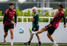 ULTIME DA TRIGORIA – Roma di nuovo al lavoro: in gruppo Ziolkowski e Rensch (VIDEO)