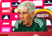 Gasperini: “Con il Como è uno scontro per l’Europa. Contento di Pisilli e Ferguson. Chiudere la carriera qui? Si, ma non subito” (VIDEO)