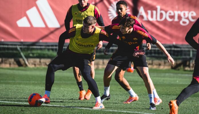 allenamento ferguson pisilli partitella