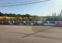 Pellegrini, striscione dei tifosi a Trigoria: “Teniamoci stretto Lorenzo” – FOTO!