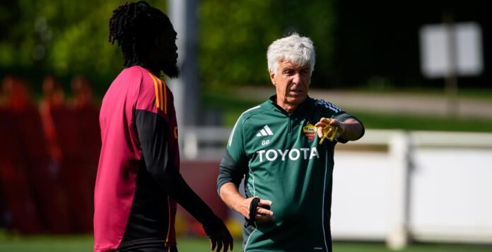 GASPERINI KONè ALLENAMENTO